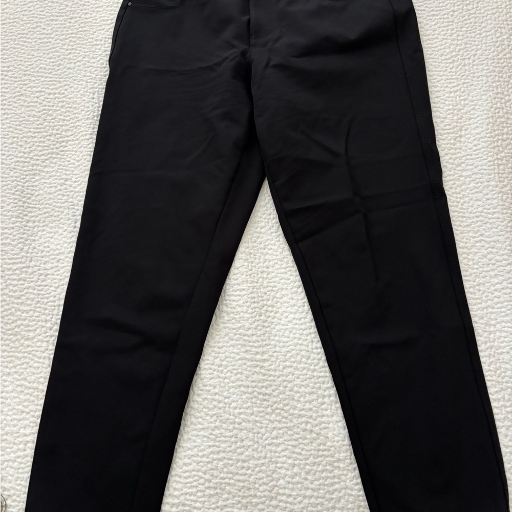 Lafayette 148 New York Mercer Black Pants (Size 14 / 14 P)
